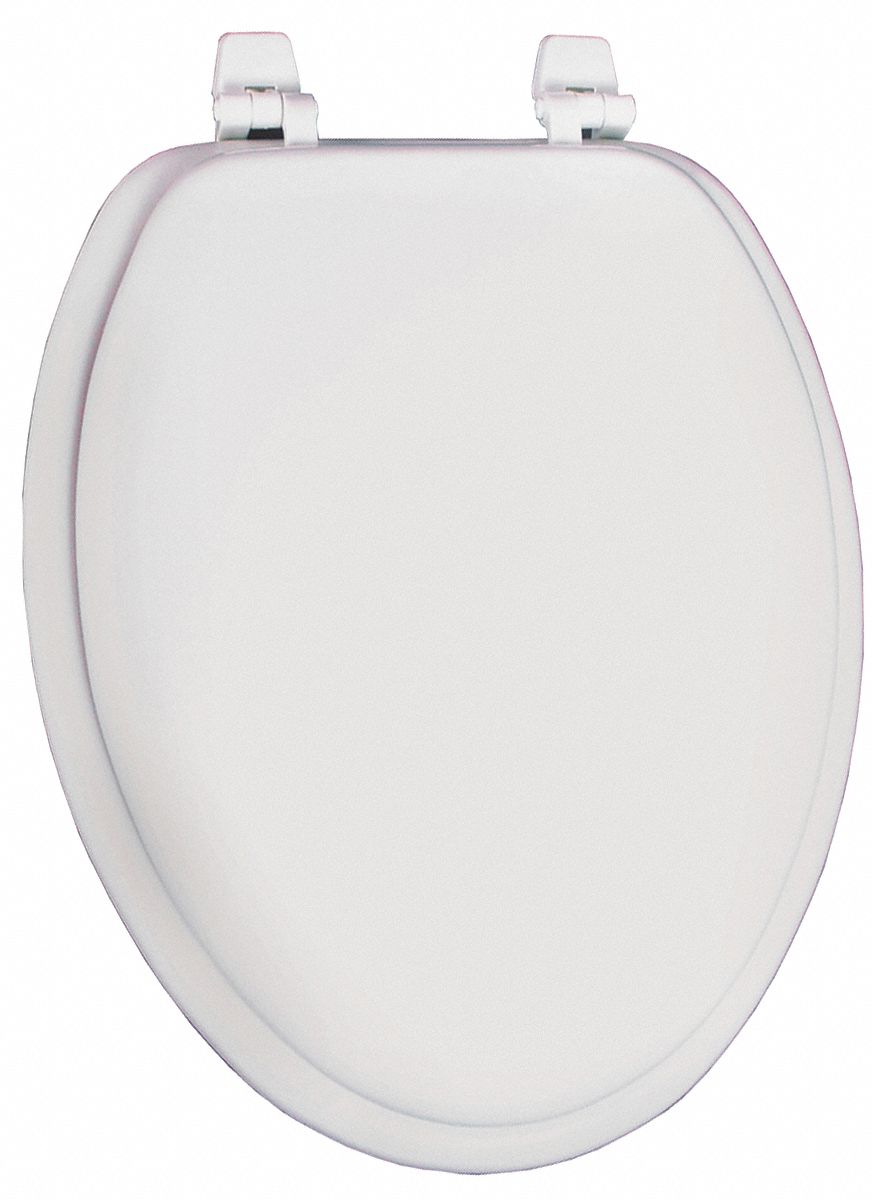 Standard Molded Wood Seat Wht Elongated