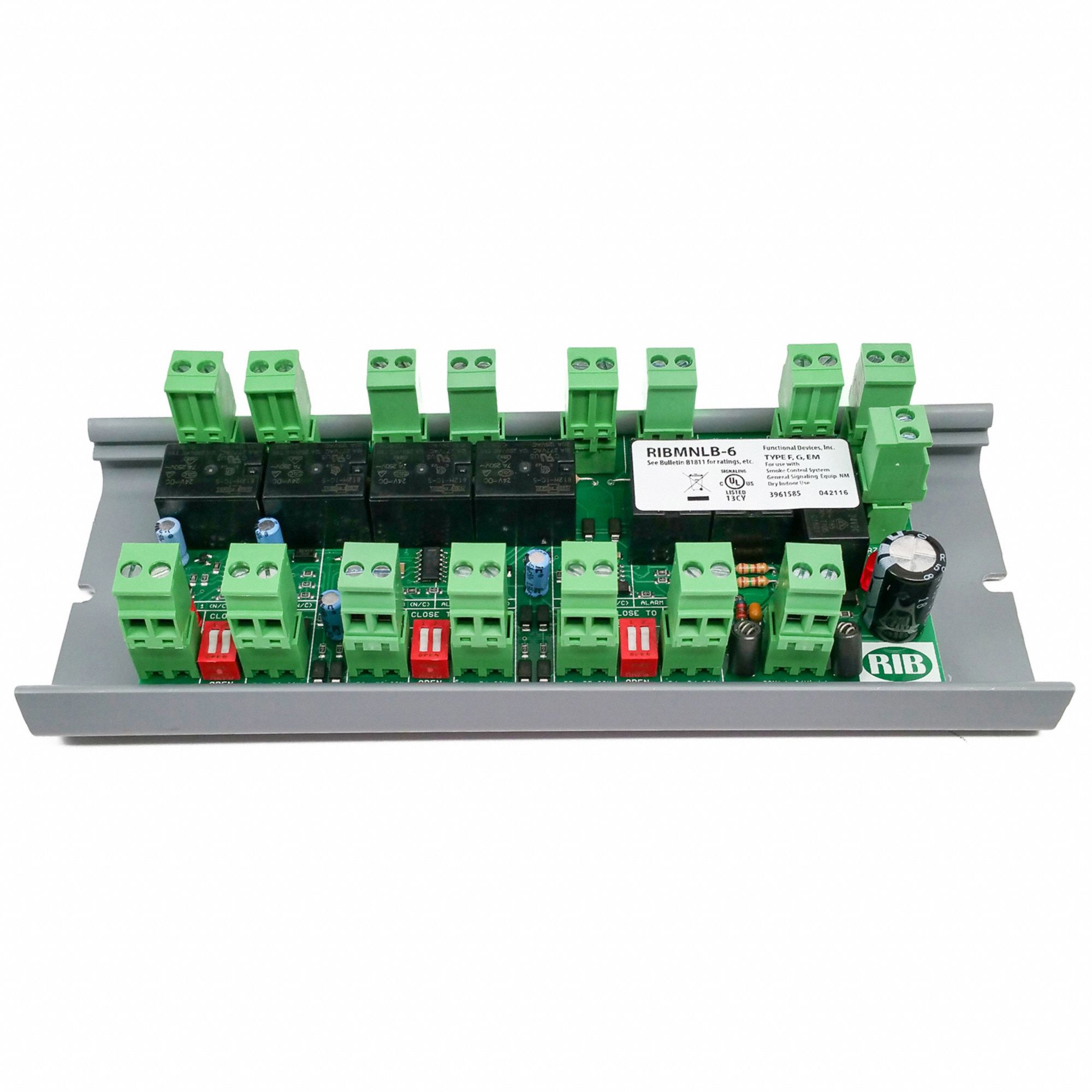 Track Mount AHU Fan Safety Alarm Circuit