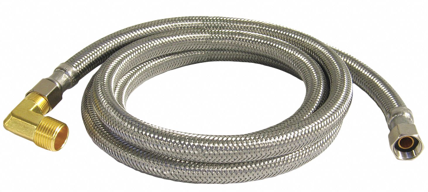 Dishwasher Connector, Stainless Steel, 72"