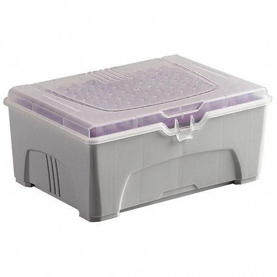 Pipette Tip: Sterile, 100 ul Capacity, Preconfigured Rack, Filter Included, Clear, 960