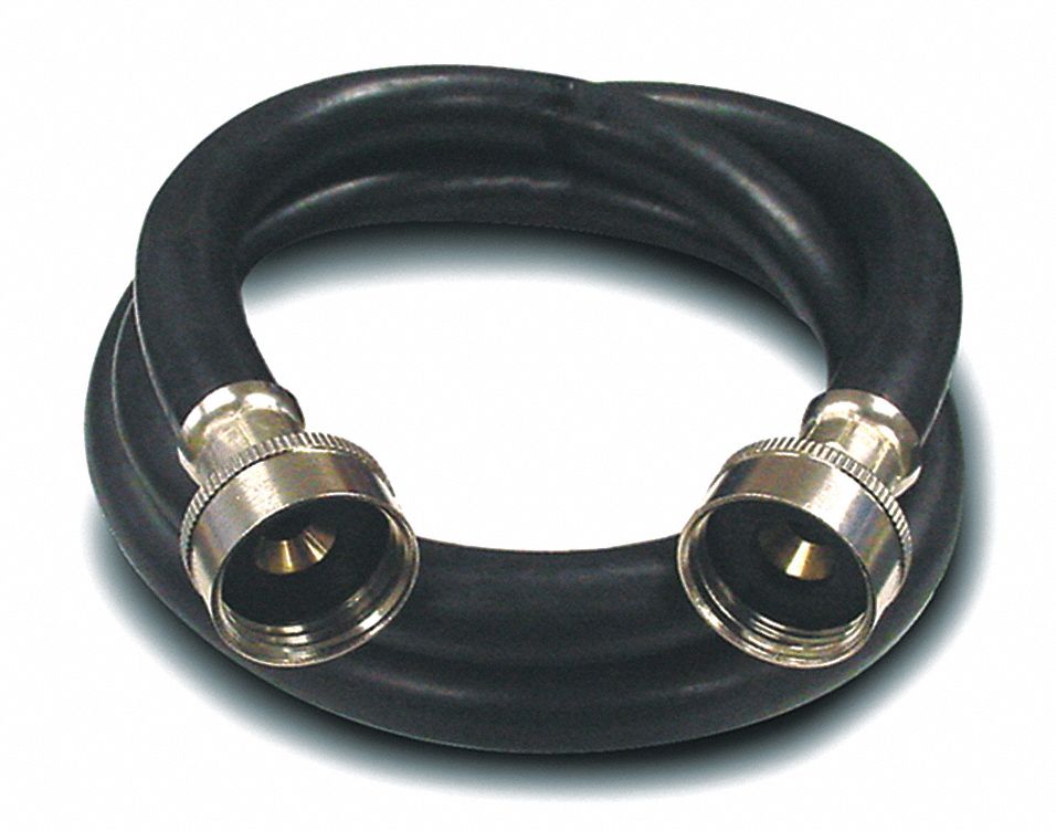 Washing Machine Hose, Rubber, 96"