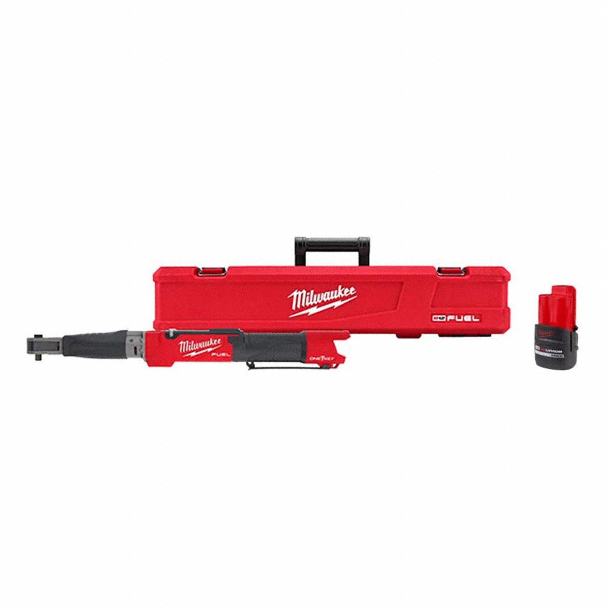 Torque Wrench Kit: 100 ft-lb Fastening Torque, 100 RPM No Load Speed, 3/8 in Drive Size