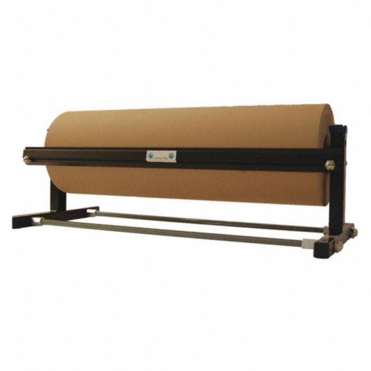 Mounted, For 36 in Roll Wd, Kraft Paper Dispenser 246J55EP592036