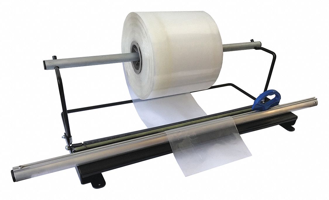 46 in Wd, 12 in Ht, Poly Tubng Dispenser,Slide Cutter,36" 246J83EP72536 Grainger