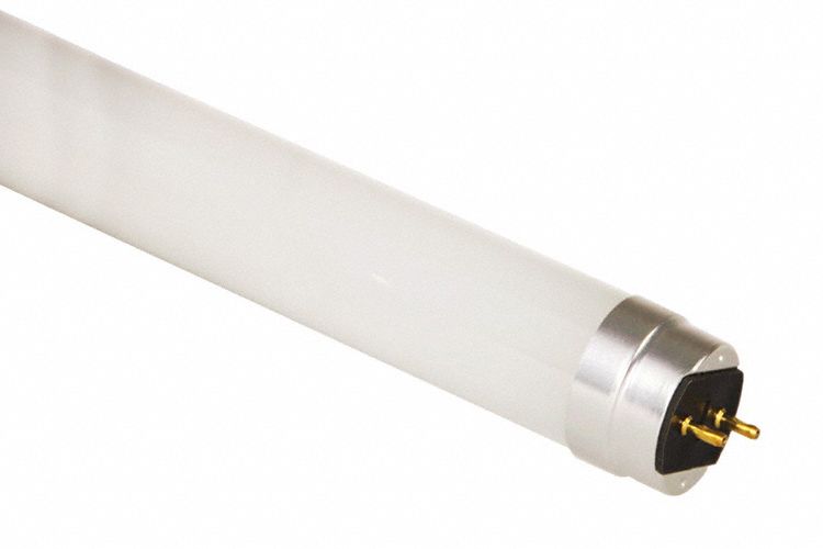 TUBE DEL, DEL, 1350LM, 8W, 120/277VCA, 3500K TEMP. COULEUR, LUMIÈRE BLANCHE, 24 PO L, TYPE A, G13, T8