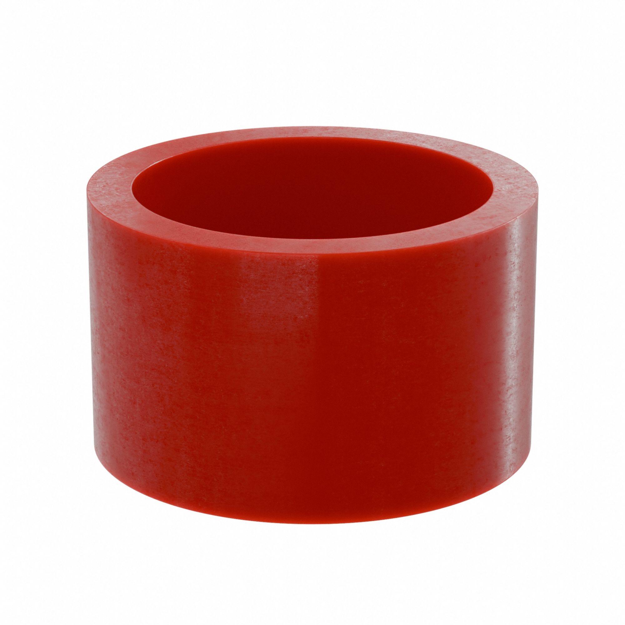 Sleeve Bearing: PTFE, J-4200, 1 in Bore, 1 1/4 in OD, 3/4 in Overall Lg, Red