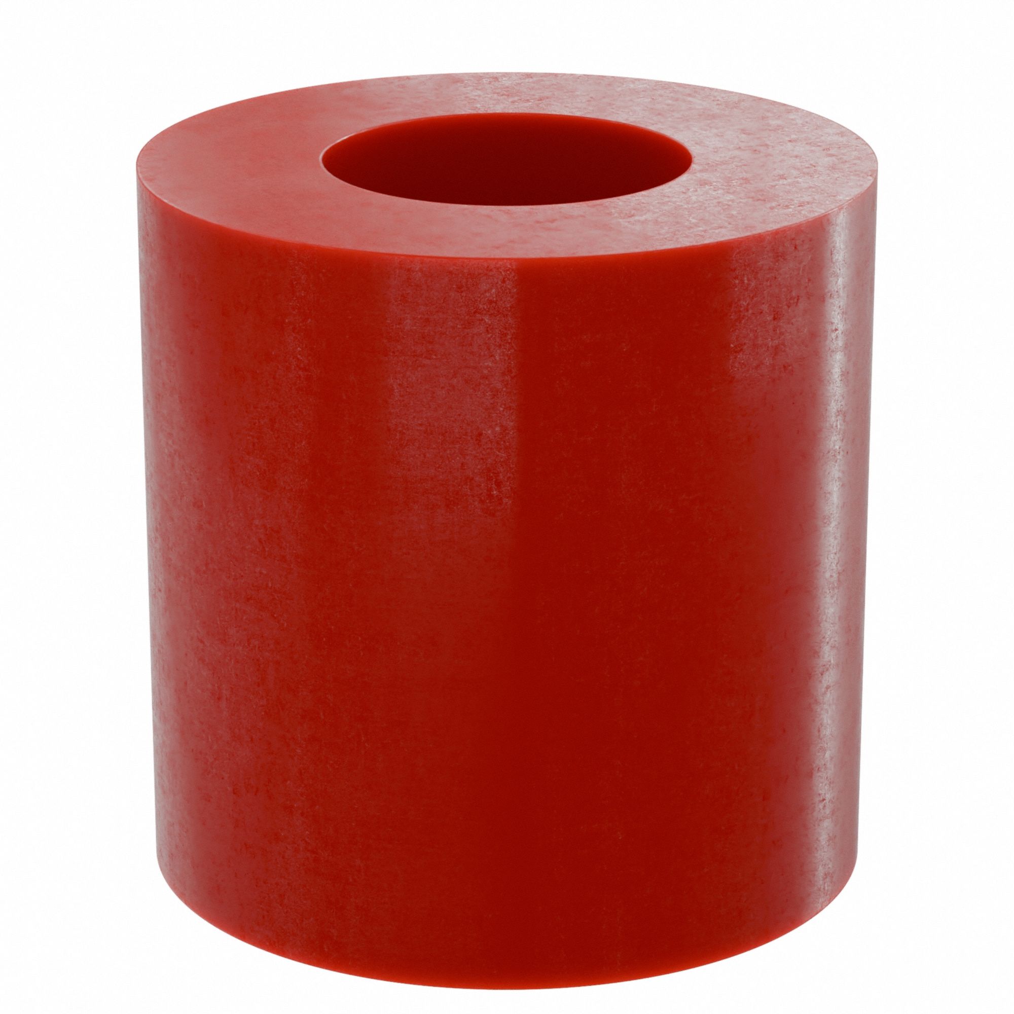 Sleeve Bearing: PTFE, J-4200, 1/8 in Bore, 1/4 in OD, 1/4 in Overall Lg, Red, 5 PK