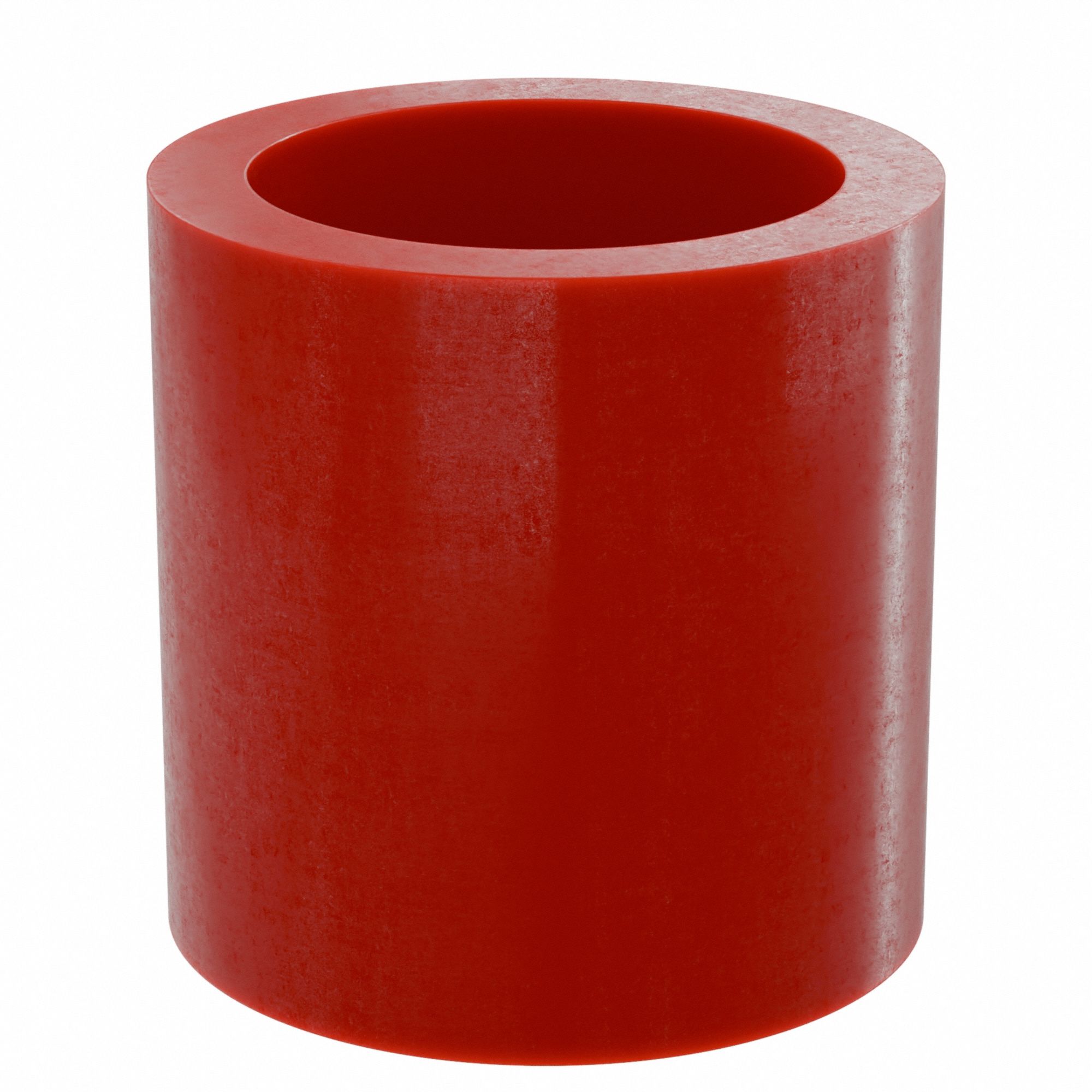 Sleeve Bearing: PTFE, J-4200, 3/4 in Bore, 1 in OD, 1 in Overall Lg, Red