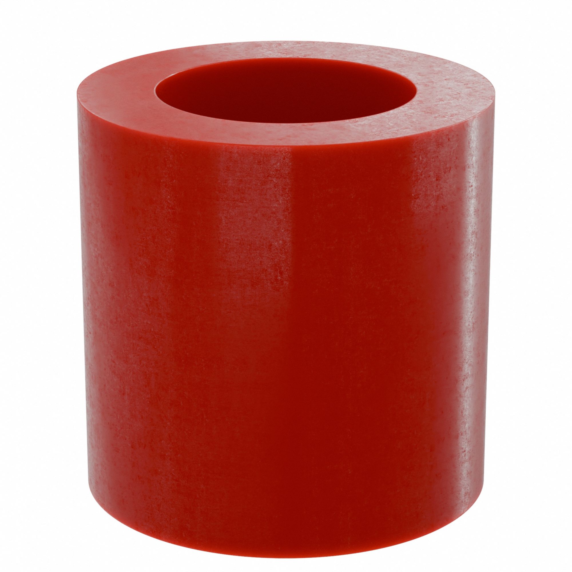 Sleeve Bearing: PTFE, J-4200, 5/16 in Bore, 1/2 in OD, 1/2 in Overall Lg, Red, 3 PK