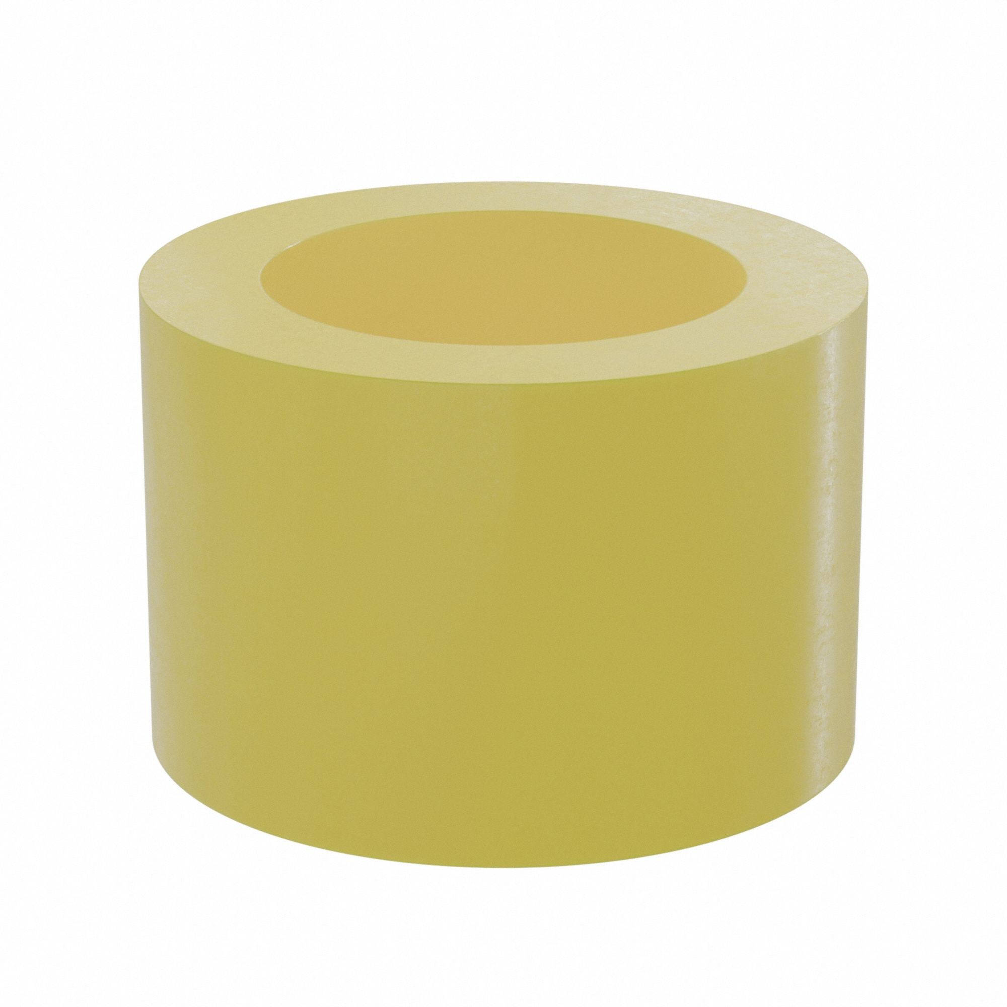 Sleeve Bearing: PTFE, J-5500, 1/2 in Bore, 3/4 in OD, 1/2 in Overall Lg, Yellow