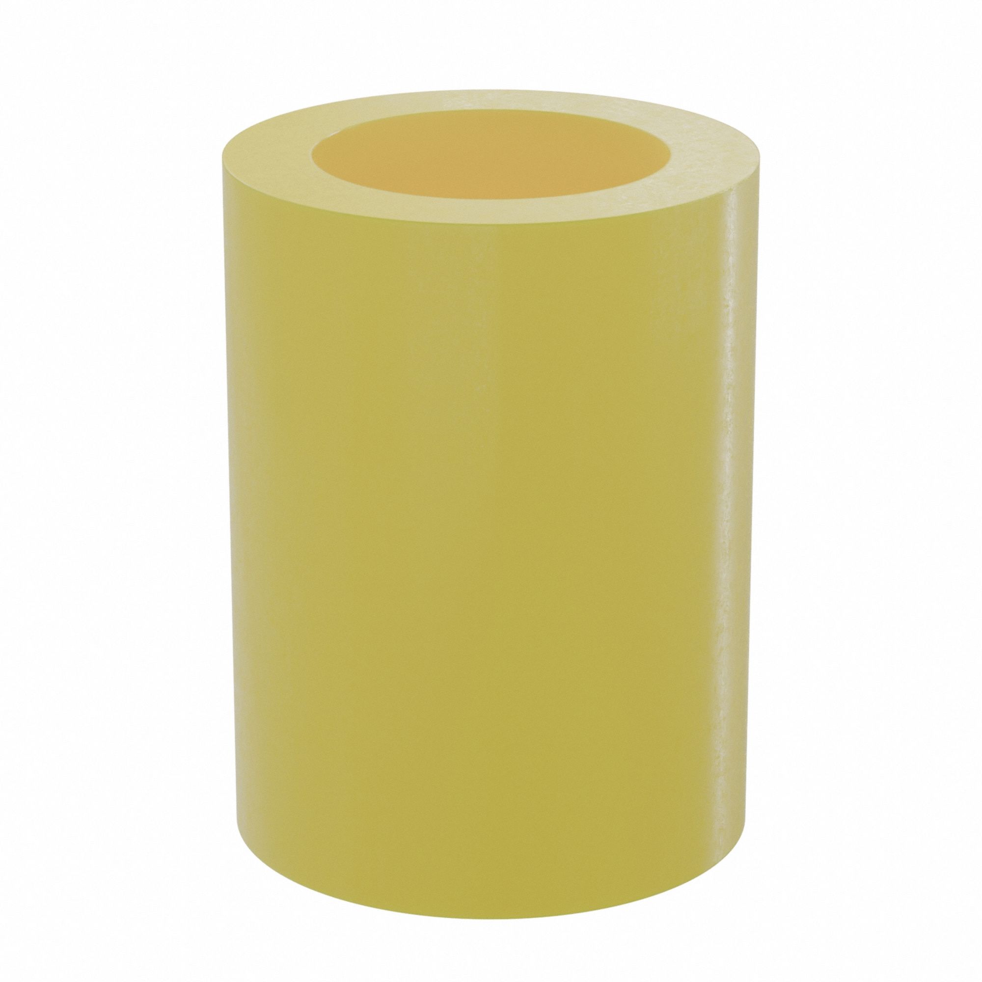 Sleeve Bearing: PTFE, J-5500, 1/2 in Bore, 3/4 in OD, 1 in Overall Lg, Yellow
