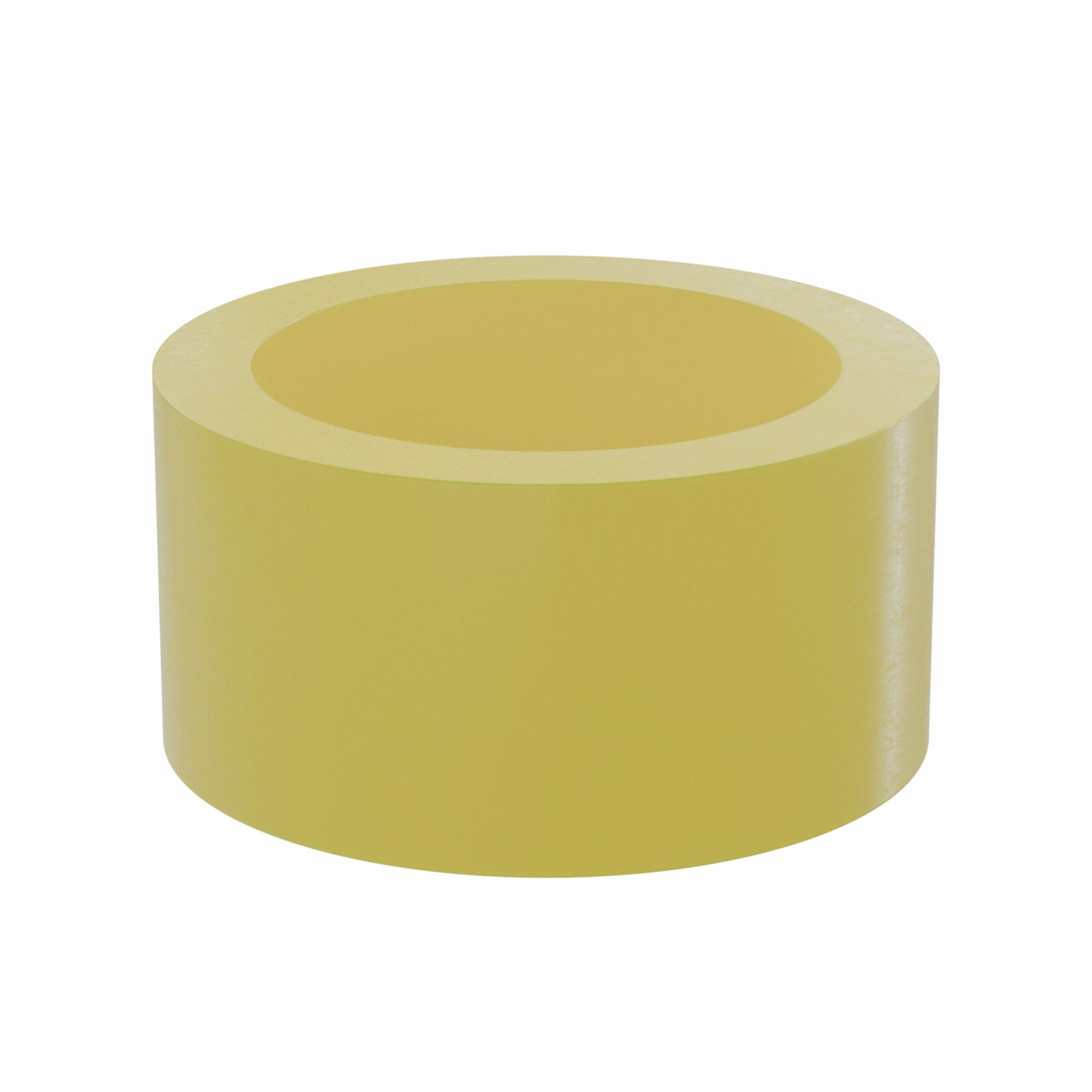 Sleeve Bearing: PTFE, J-5500, 3/4 in Bore, 1 in OD, 1/2 in Overall Lg, Yellow