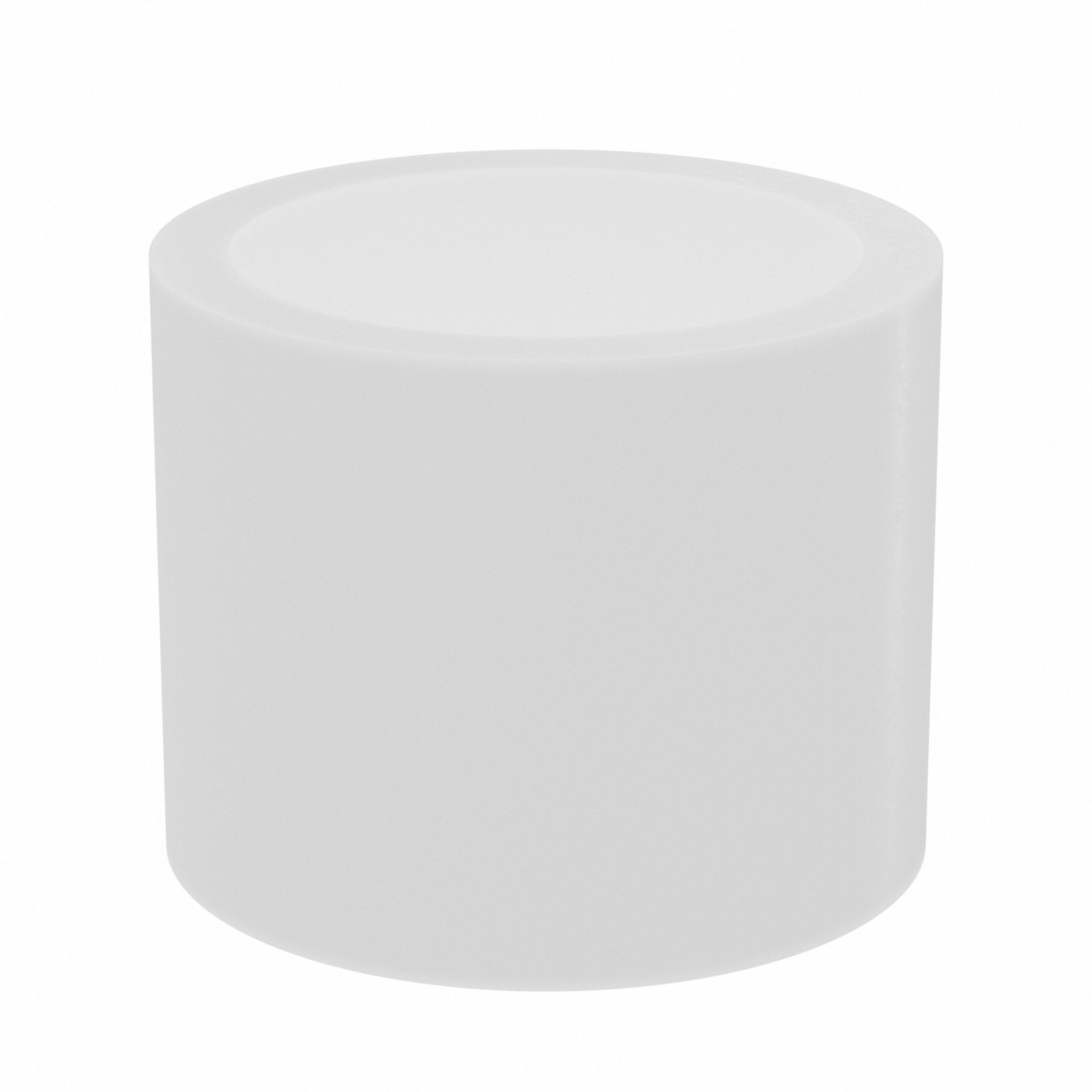 Sleeve Bearing: PTFE, J-7000, 1 in Bore, 1 1/4 in OD, 1 in Overall Lg, Off-White