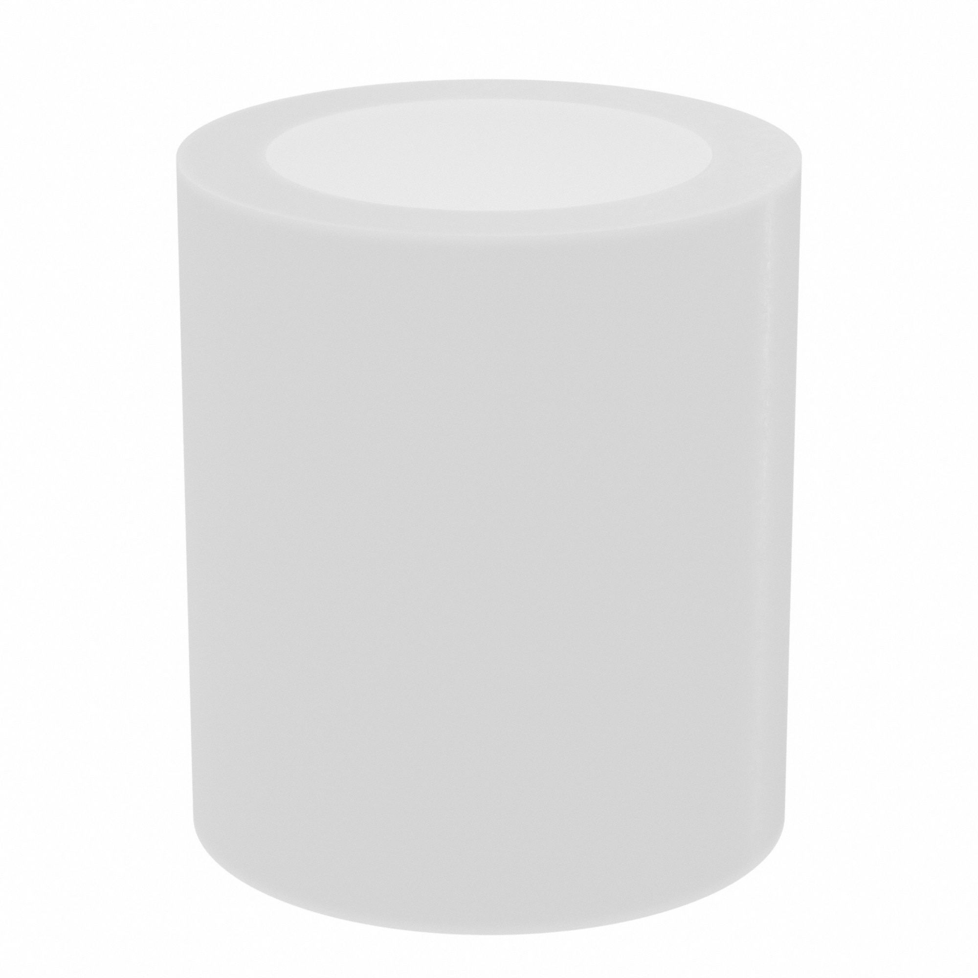 Sleeve Bearing: PTFE, J-7000, 5/8 in Bore, 7/8 in OD, 1 in Overall Lg, Off-White