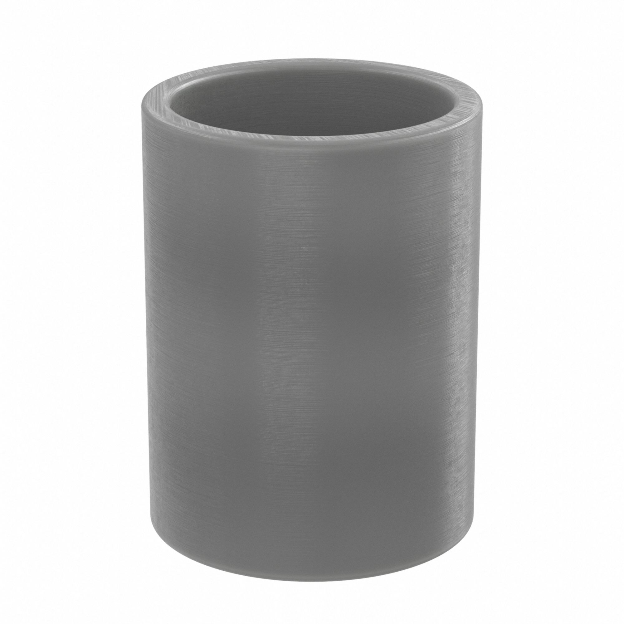 Sleeve Bearing: MDS-Filled Nylon, 1 1/4 in Bore, 1 1/2 in OD, 2 in Overall Lg