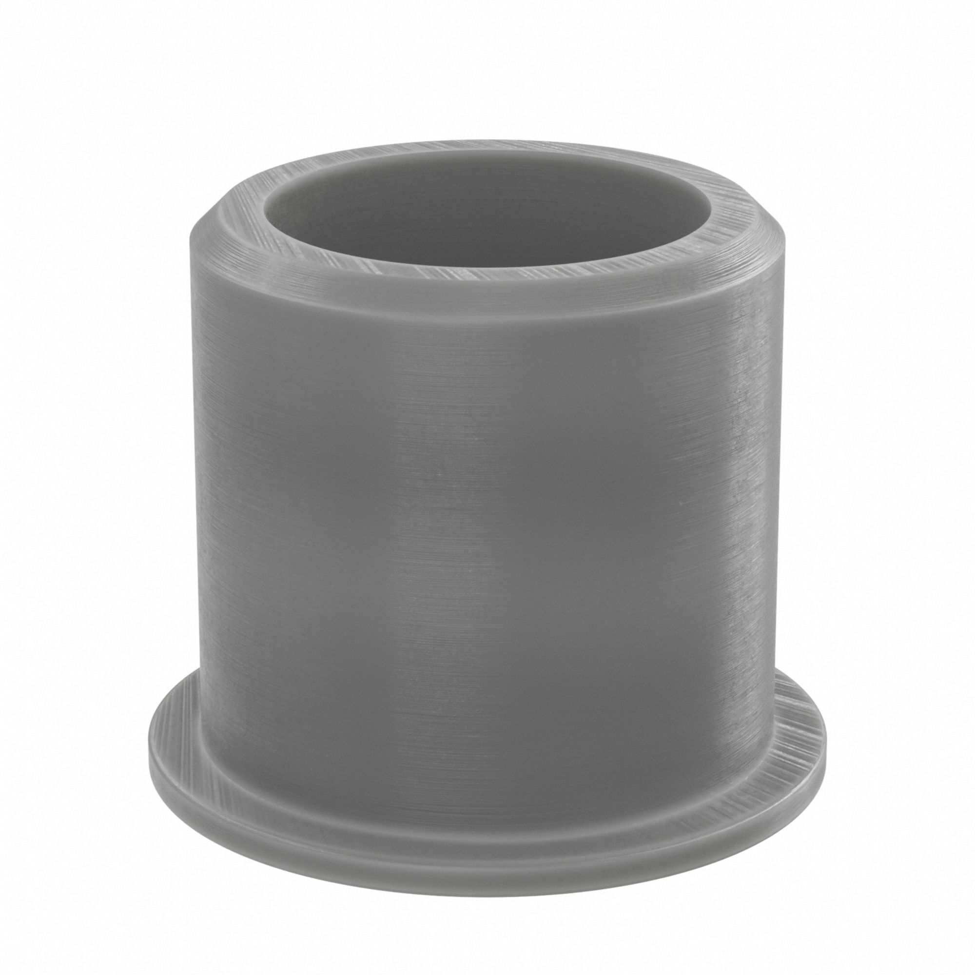 Sleeve Bearing: MDS-Filled Nylon, 3/4 in Bore, 1 in OD, 1 in Overall Lg, Off-White
