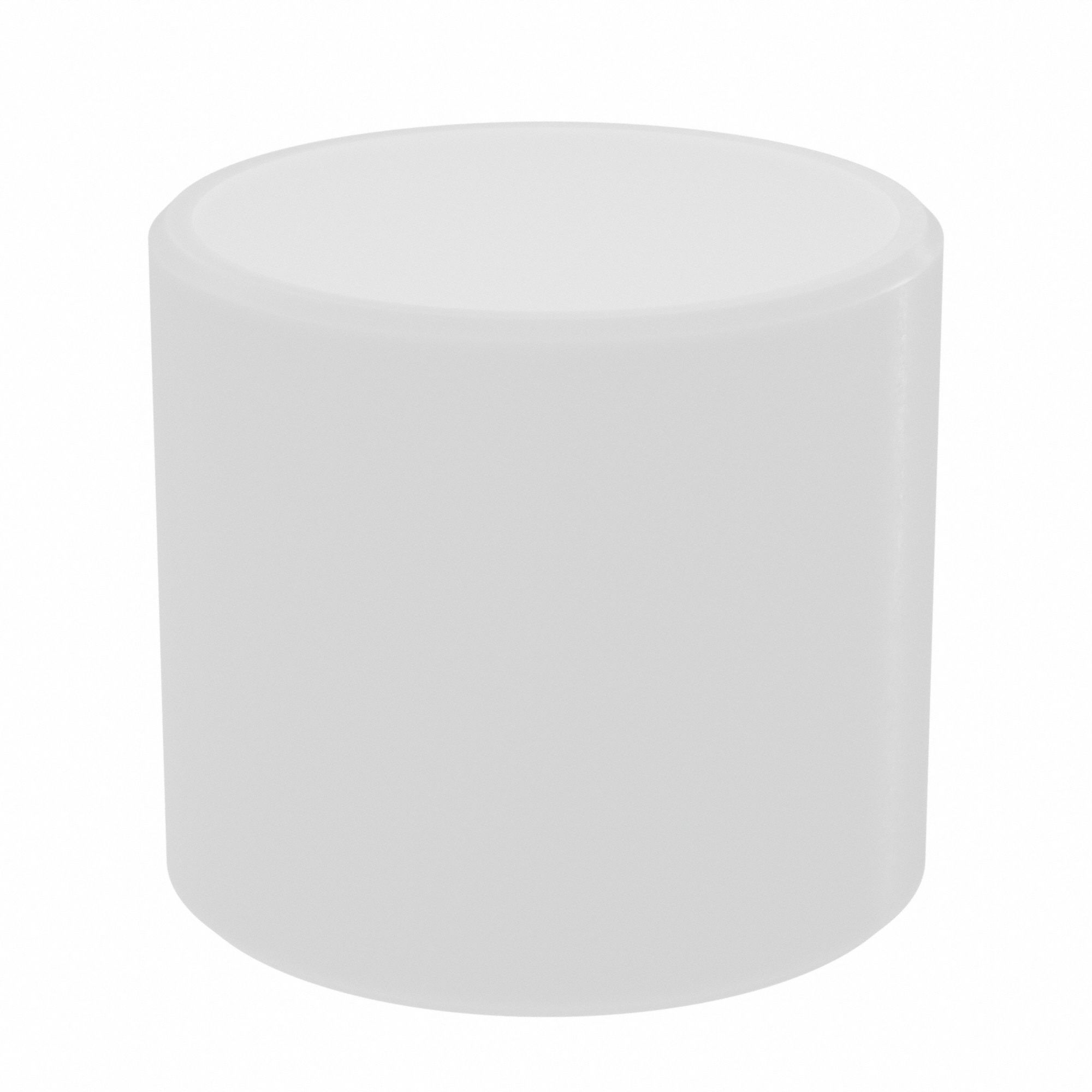 Sleeve Bearing: Nylon, 1 in Bore, 1 1/8 in OD, 1 in Overall Lg, Off-White, 10 PK