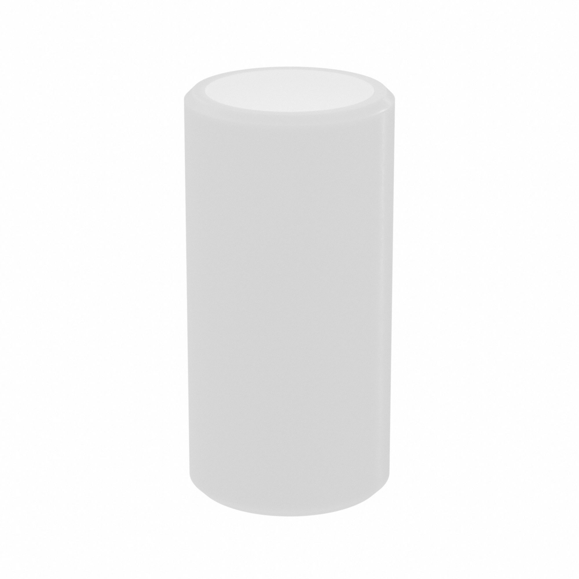 Sleeve Bearing: Nylon, 1/2 in Bore, 5/8 in OD, 1 1/4 in Overall Lg, 15 PK