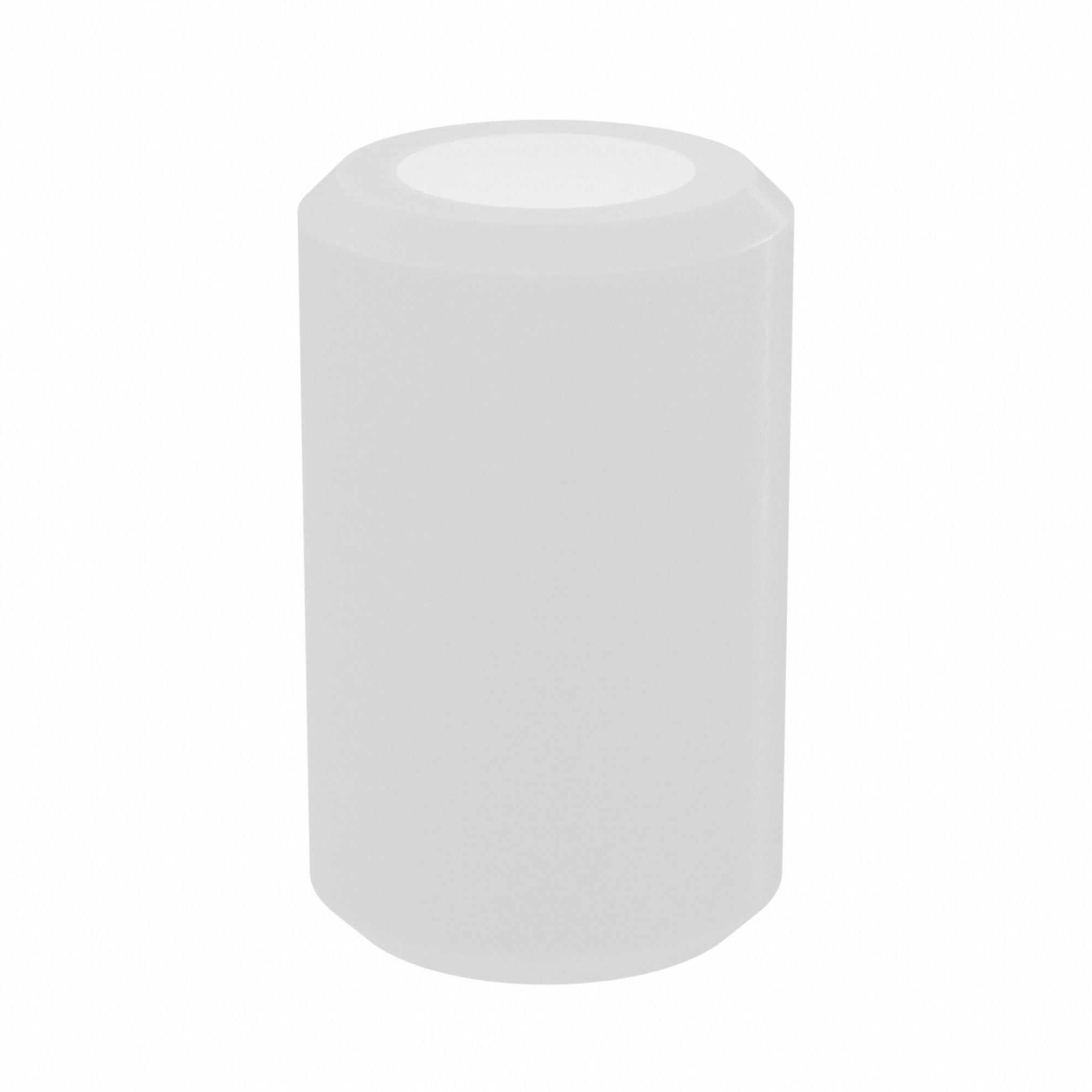 Sleeve Bearing: Nylon, 3/16 in Bore, 5/16 in OD, 1/2 in Overall Lg, 20 PK