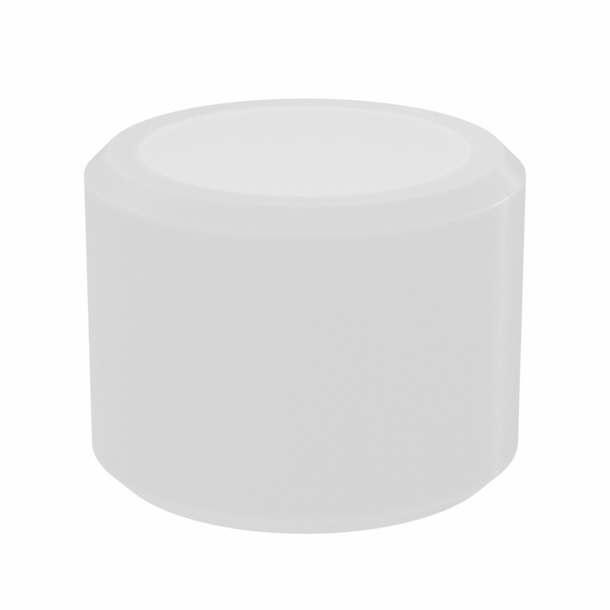 Sleeve Bearing: Nylon, 3/4 in Bore, 1 in OD, 3/4 in Overall Lg, Off-White, 10 PK