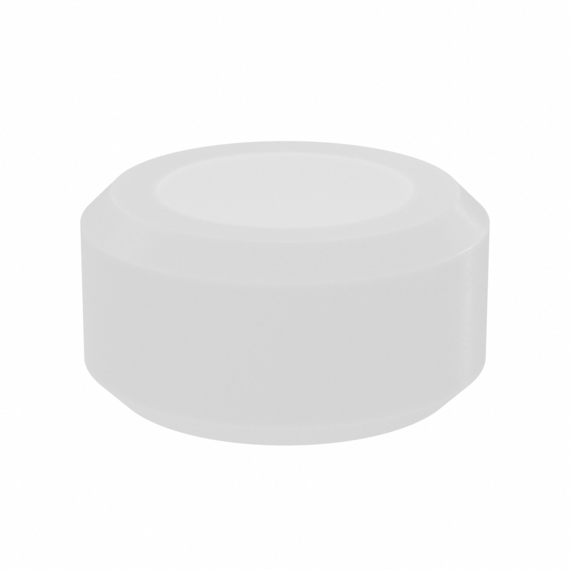 Sleeve Bearing: Nylon, 5/16 in Bore, 1/2 in OD, 1/4 in Overall Lg, Off-White, 20 PK