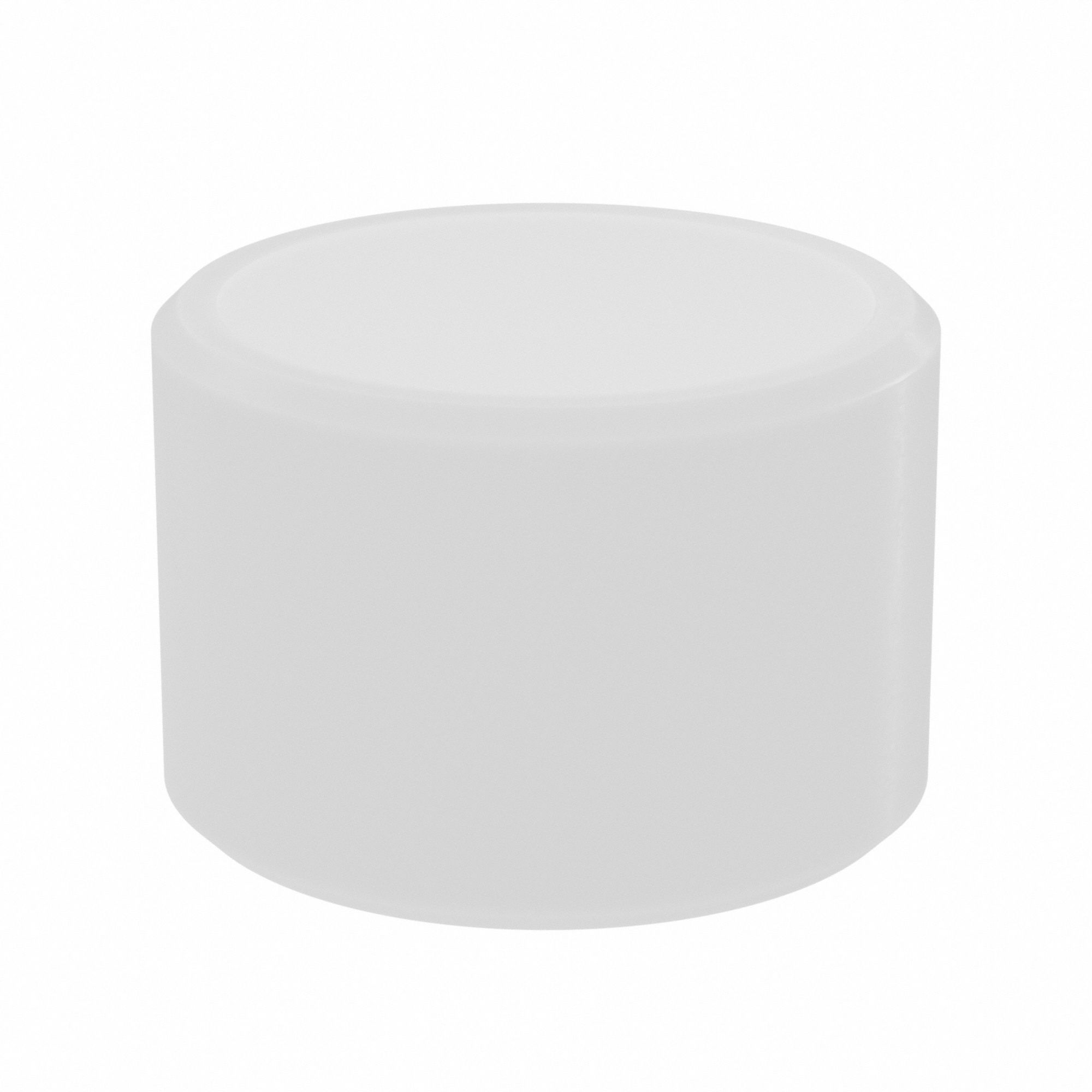 Sleeve Bearing: Nylon, 5/8 in Bore, 3/4 in OD, 1/2 in Overall Lg, Off-White, 15 PK