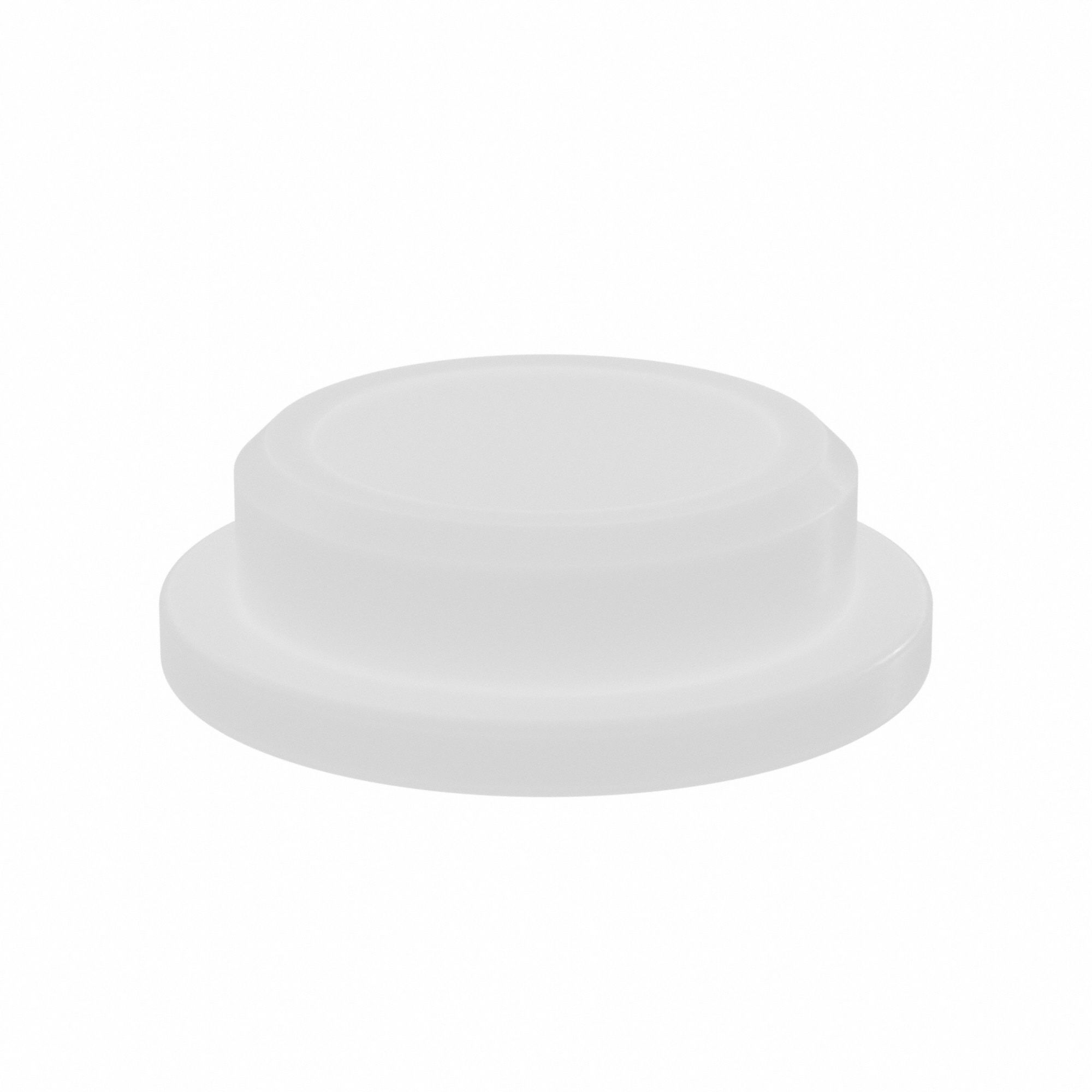 Flanged Sleeve Bearing: Nylon, 3/8 in Bore, 1/2 in OD, 3/16 in Overall Lg, 25 PK