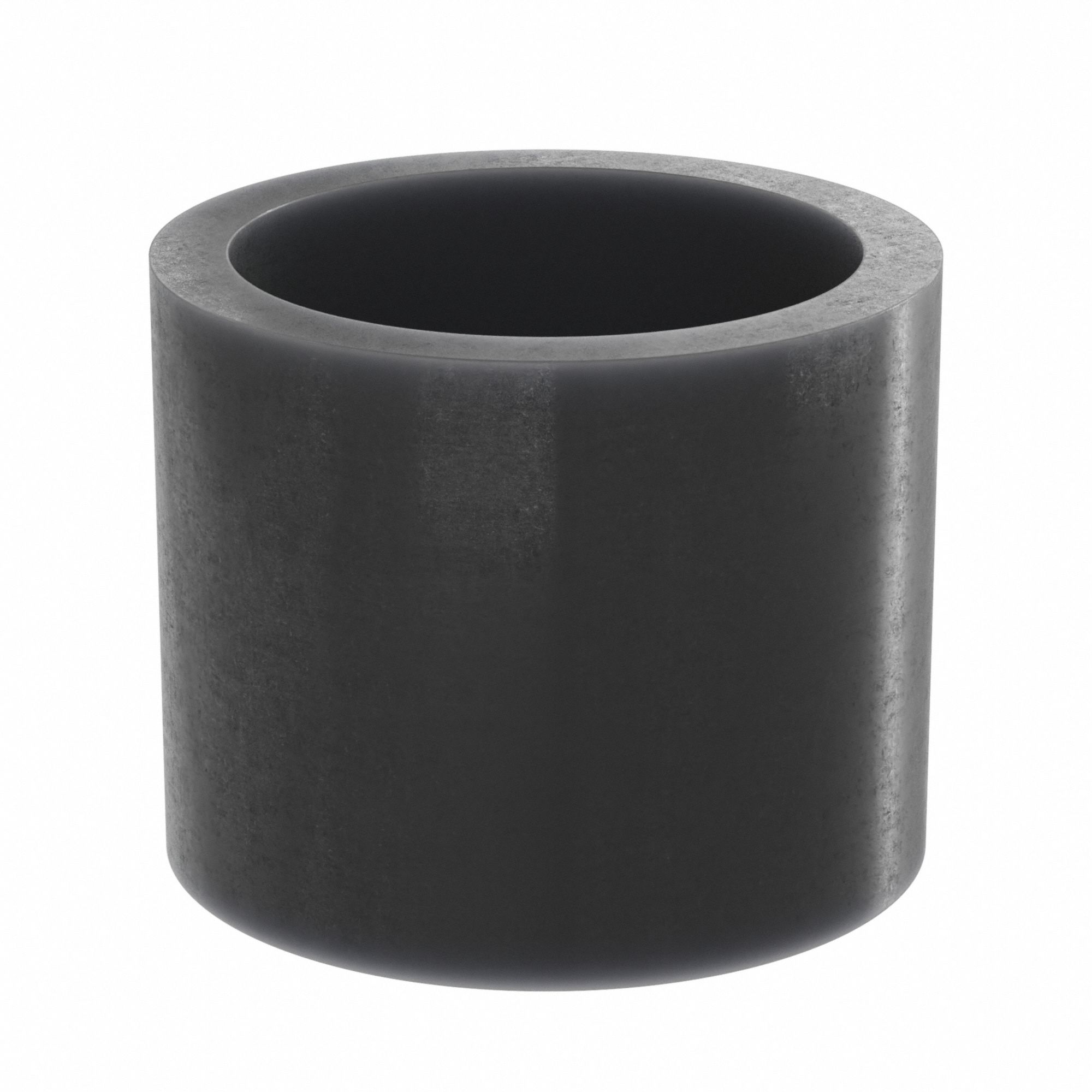 Sleeve Bearing: PTFE, 1/2 in Bore, 5/8 in OD, 1/2 in Overall Lg, Dark Gray, 3 PK