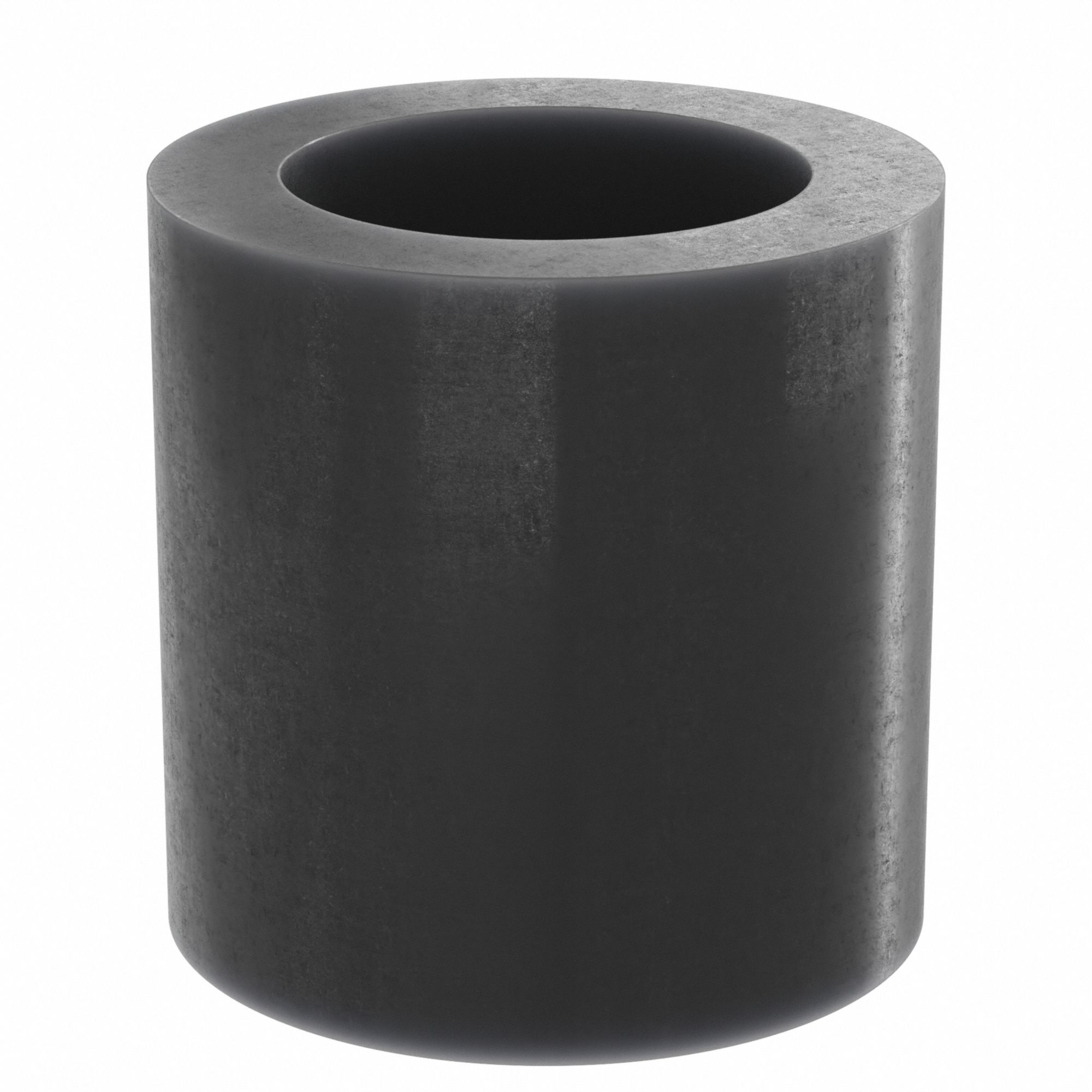 Sleeve Bearing: PTFE, 1/2 in Bore, 3/4 in OD, 3/4 in Overall Lg, Dark Gray, 3 PK