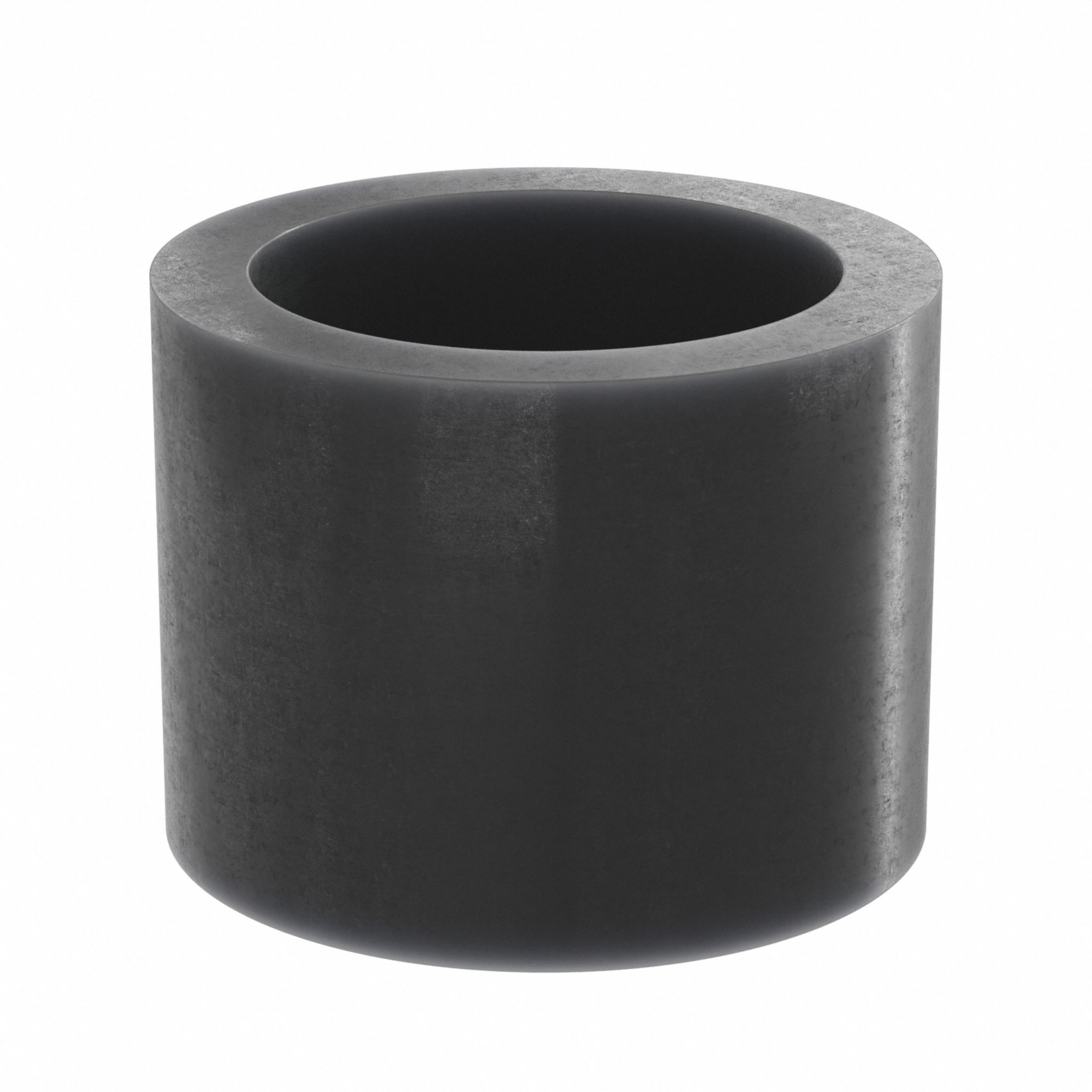 Sleeve Bearing: PTFE, 1 1/2 in Bore, 2 in OD, 1 1/2 in Overall Lg, Dark Gray