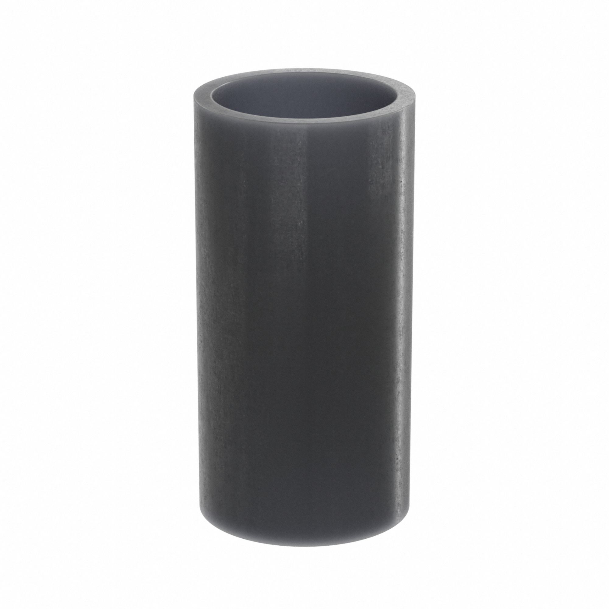Sleeve Bearing: PTFE, 1 1/4 in Bore, 1 1/2 in OD, 3 in Overall Lg, Dark Gray