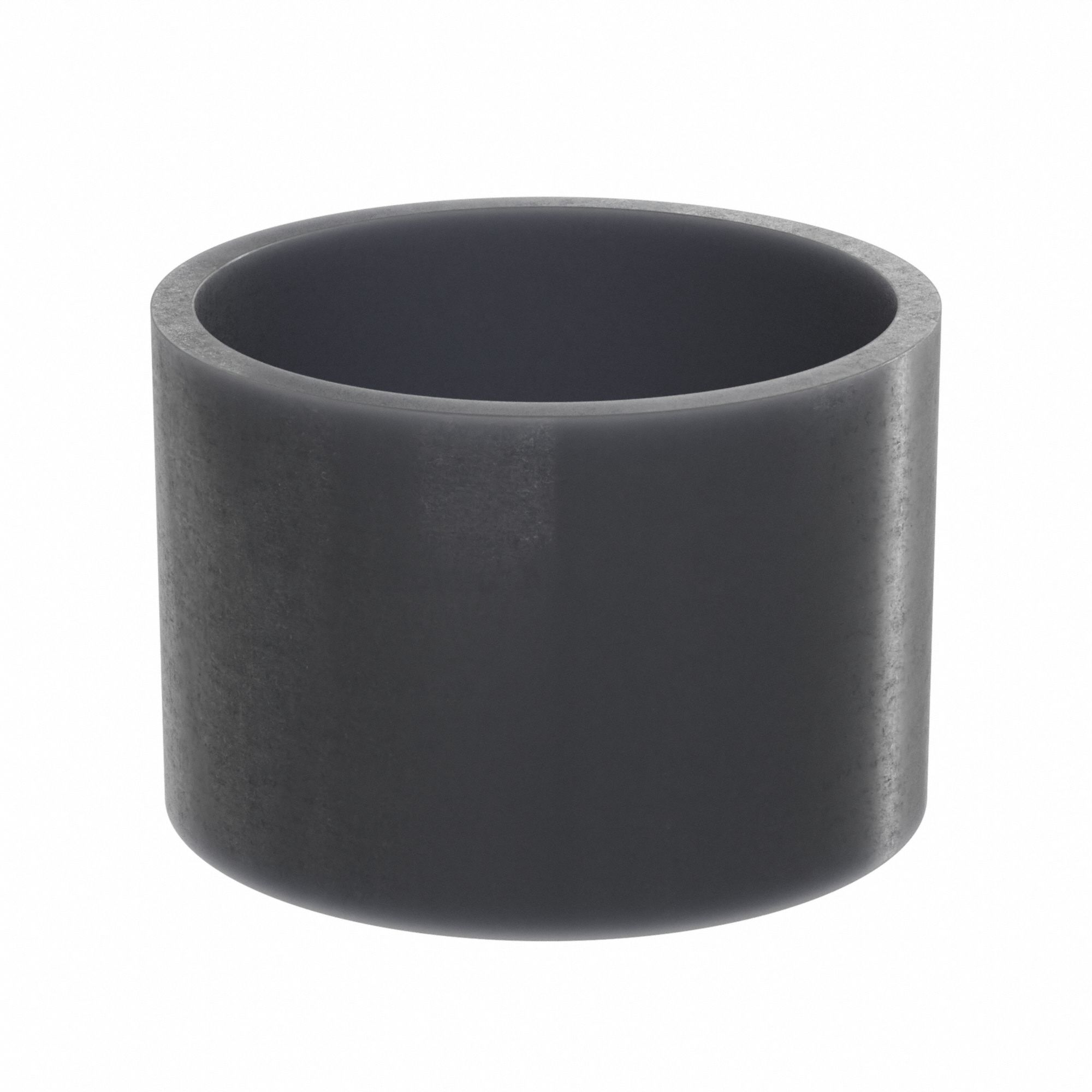 Sleeve Bearing: PTFE, 2 in Bore, 2 1/4 in OD, 1 1/2 in Overall Lg, Dark Gray