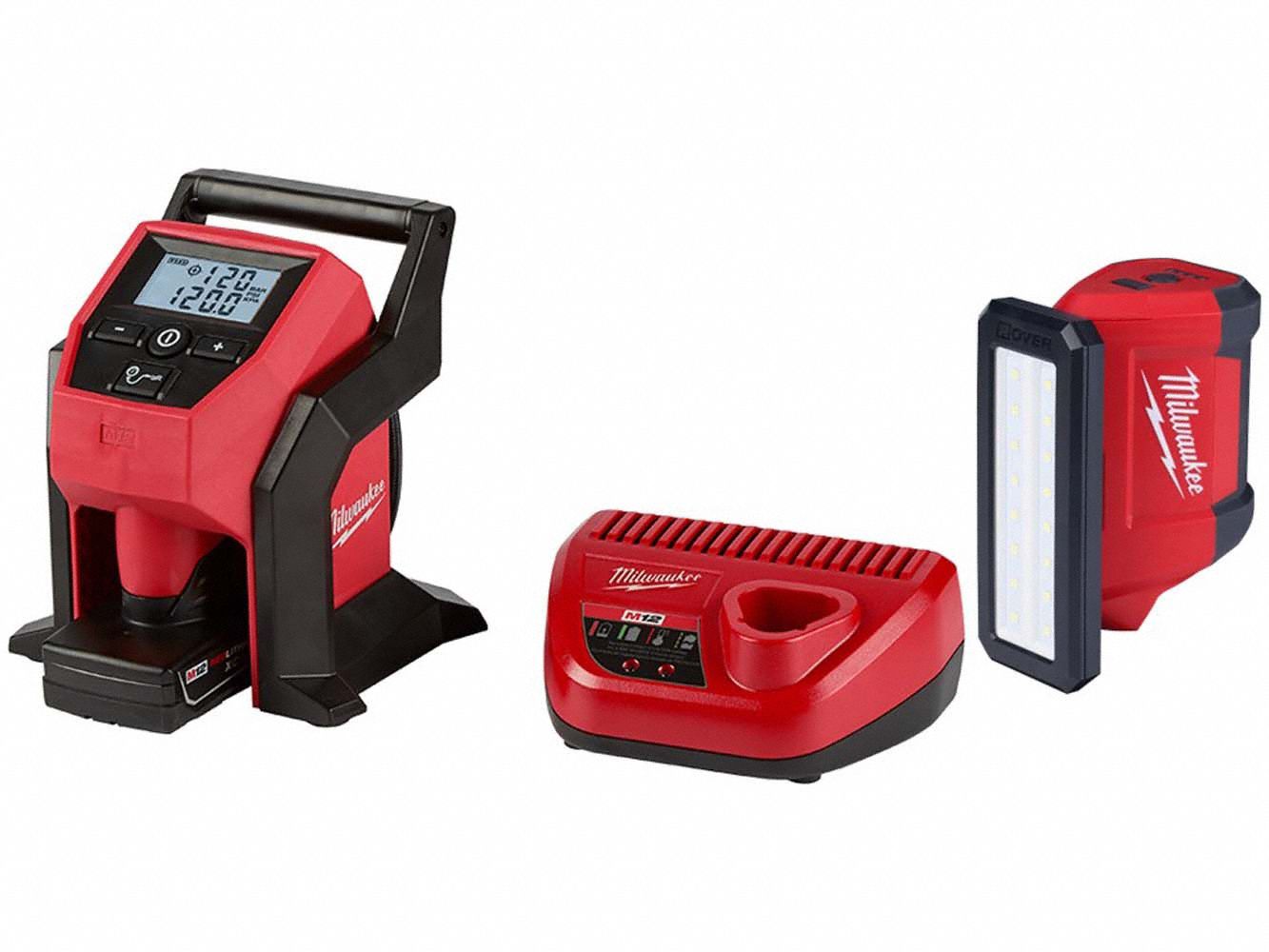 M12 Inflator Kit + M12 Flood Light