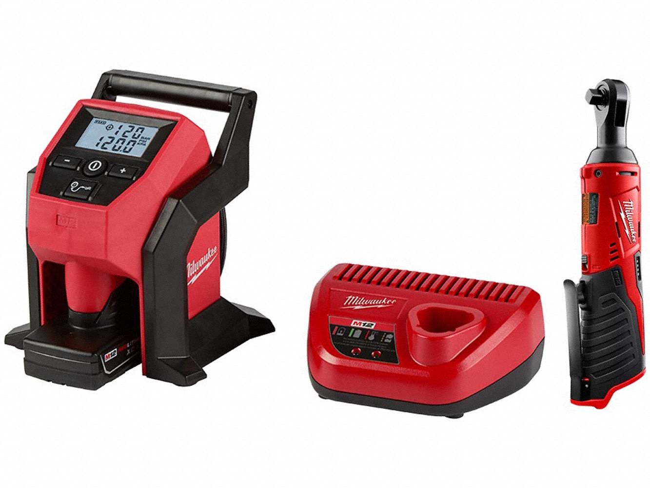 Inflator 3/8" Ratchet