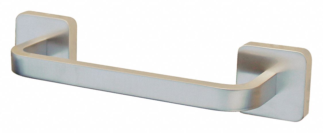 Towel Bar: SA-2404-BN, Wall Mount, 2 1/4 in x 20 1/4 in x 2 3/4 in, 18 in Bar Wd, Brass