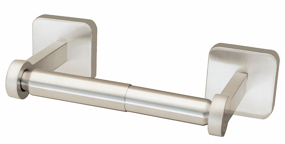 Toilet Paper Holder (1) Roll Brushed