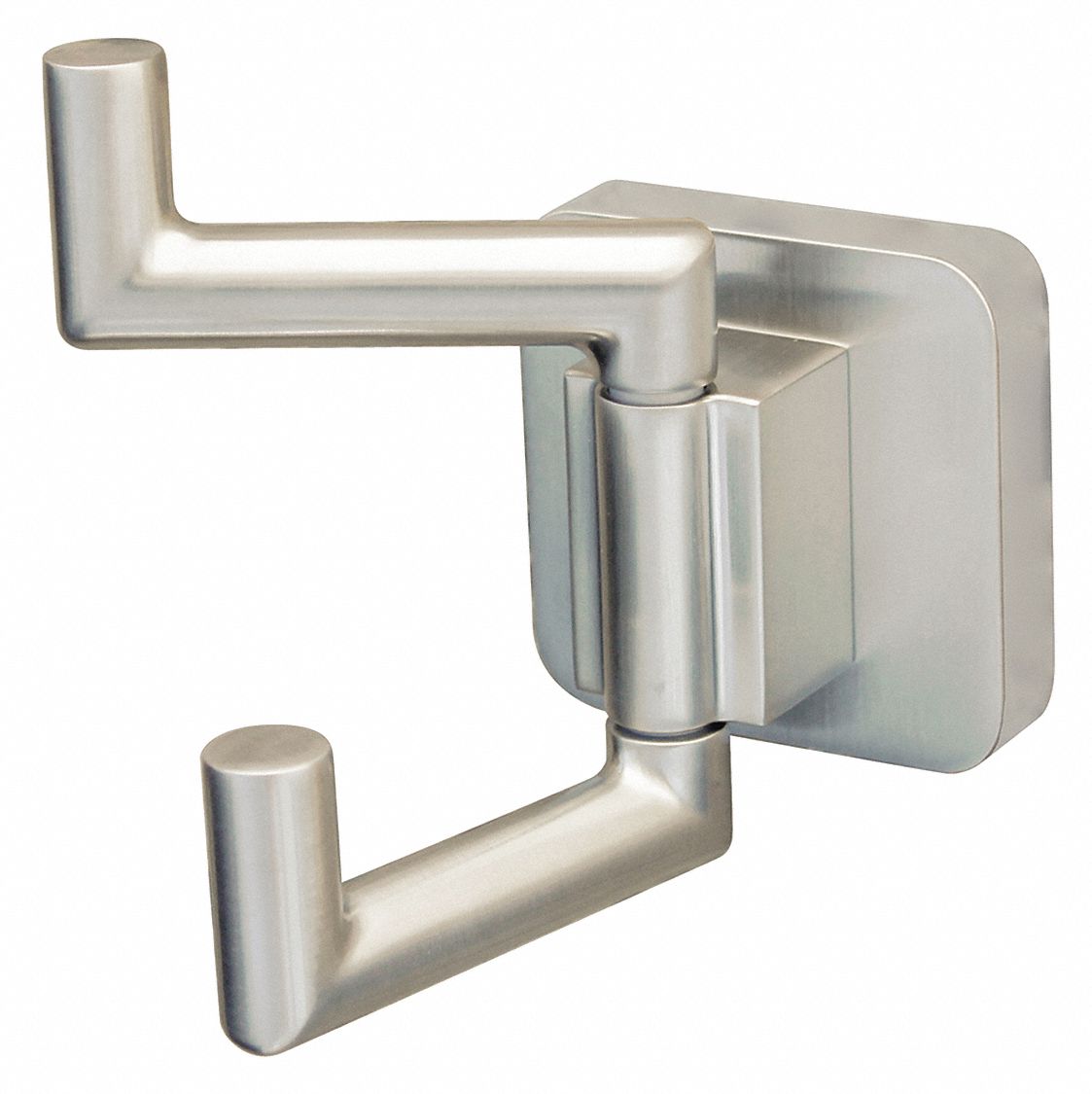 SPEAKMAN Bathroom Hook Brushed Nickel, 1 1/2 in Overall Dp, 2 1/2 in