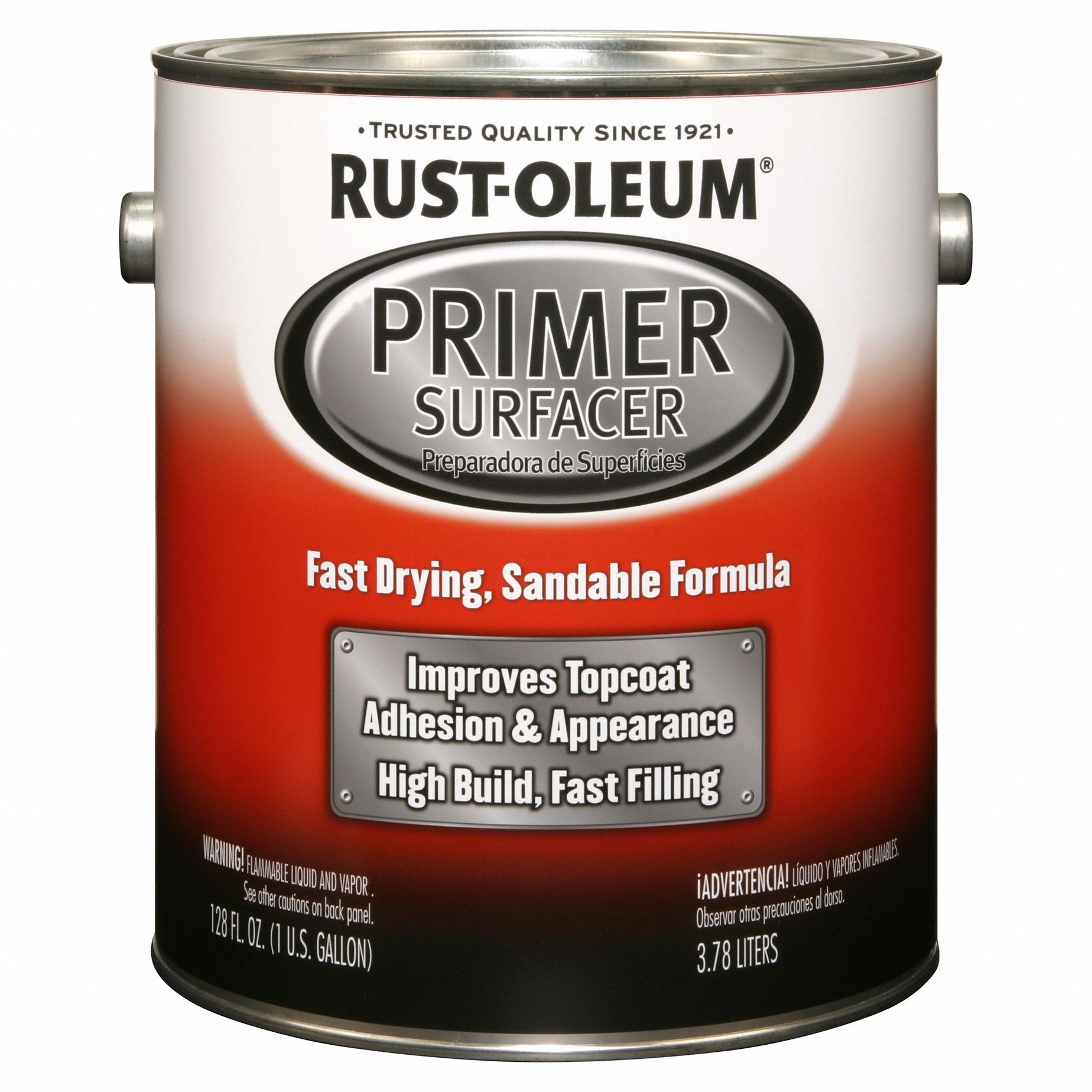 RUSTOLEUM, Gray, Fiberglass/Metal/Wood, Primer Surfacer 803DU2
