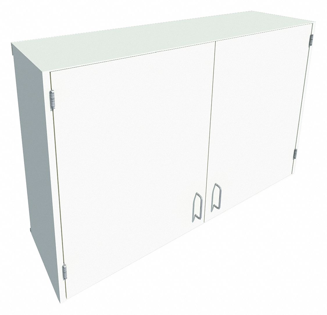 Ici 48 X 13 X 30 39 64 Steel Wall Cabinet Pearl White 249h31 Gjtp203 48 Grainger