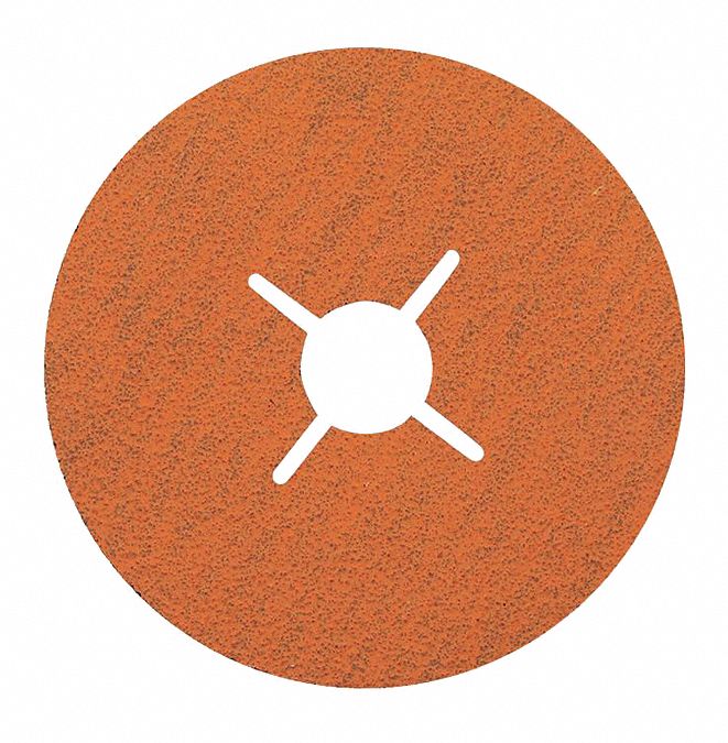 DISQUE DE PNÇ FIBR,COOLCUT XX,MOY,GRAIN 80,ÉLECTROSTATIQUE,OR,4 1/2 X 7/8 PO,CÉR