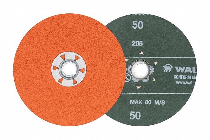 SANDING DISC,ORANGE,12200 RPM,50GR,PK5