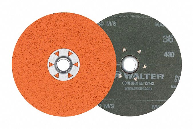 DISQUE ABRASIF ORG 12200TR/MIN,GR 36,5PQ