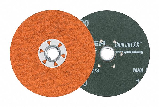 SAND DISC,ORANGE,13300RPM,4-1/2