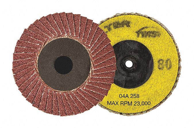 FLAP DISC,YELLOW,80 GRIT,PK10