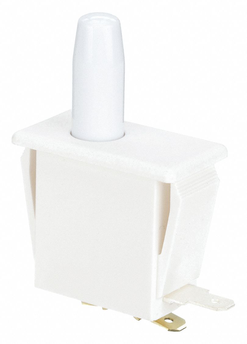 Snap Action Switch: Plunger Actuator, 1NO/1NC, Quick Connect