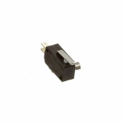 Miniature Snap Action Switch: Roller Lever Actuator, 1NO/1NC, Quick Connect