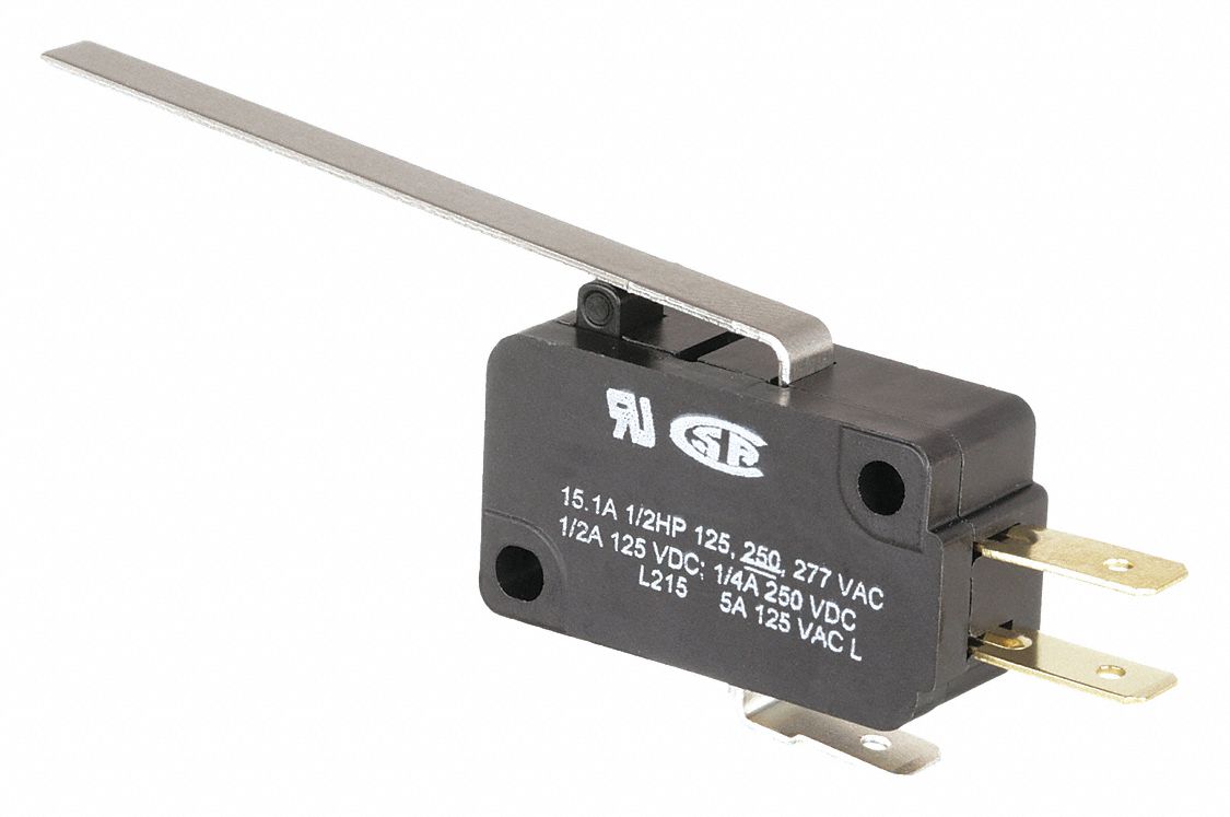 HONEYWELL, Roller Lever Actuator, 1NO/1NC, Miniature Snap Action