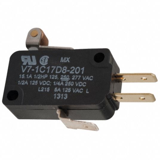 HONEYWELL Miniature Snap Action Switch 15 A 240 V, 0.5 A 125 V, 0.