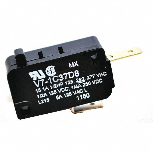 HONEYWELL Miniature Snap Action Switch 15 A 240 V, 0.5 A 125 V, 0.