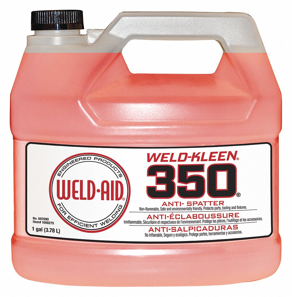 WELD-KLEEN 350 SERIES ANTI-SPATTER, ROBOT TORCH BLOW DOWN SYSTEM, 1 GAL, BOTTLE